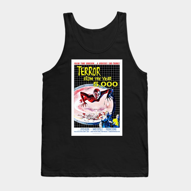 Terror From The Year 5000 Tank Top by RockettGraph1cs